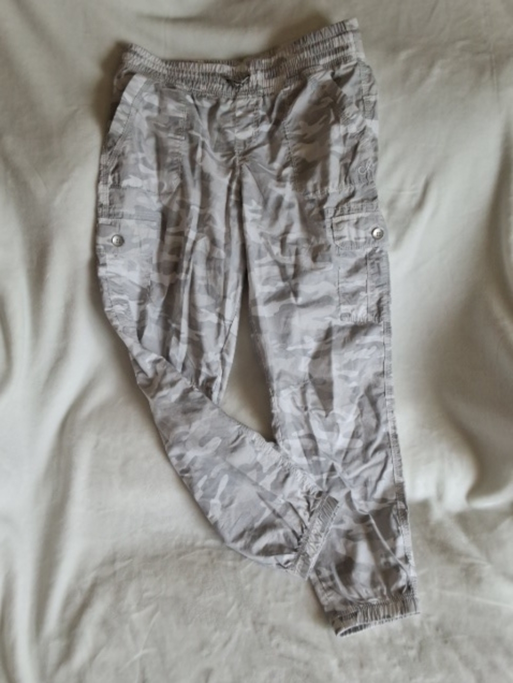 Calvin Klein Performance White Camo Joggers-Like New!